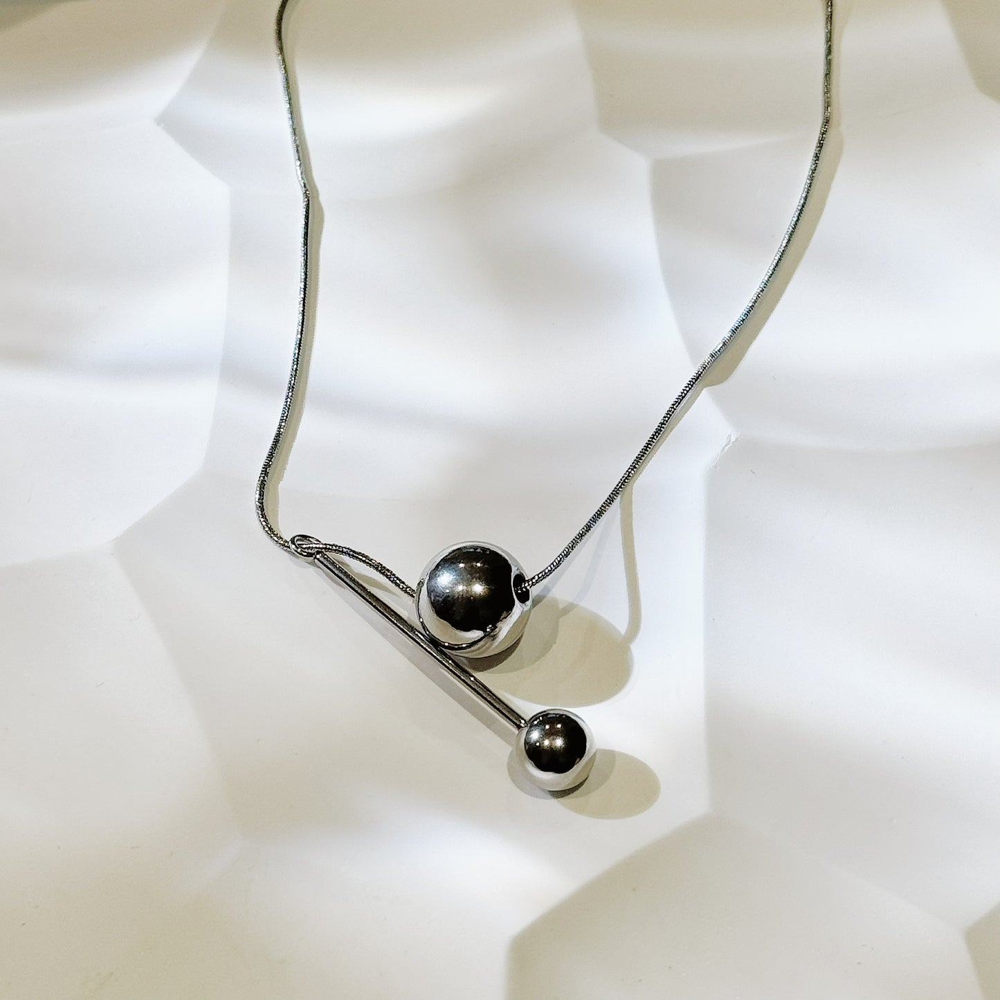 Double Steels Necklace