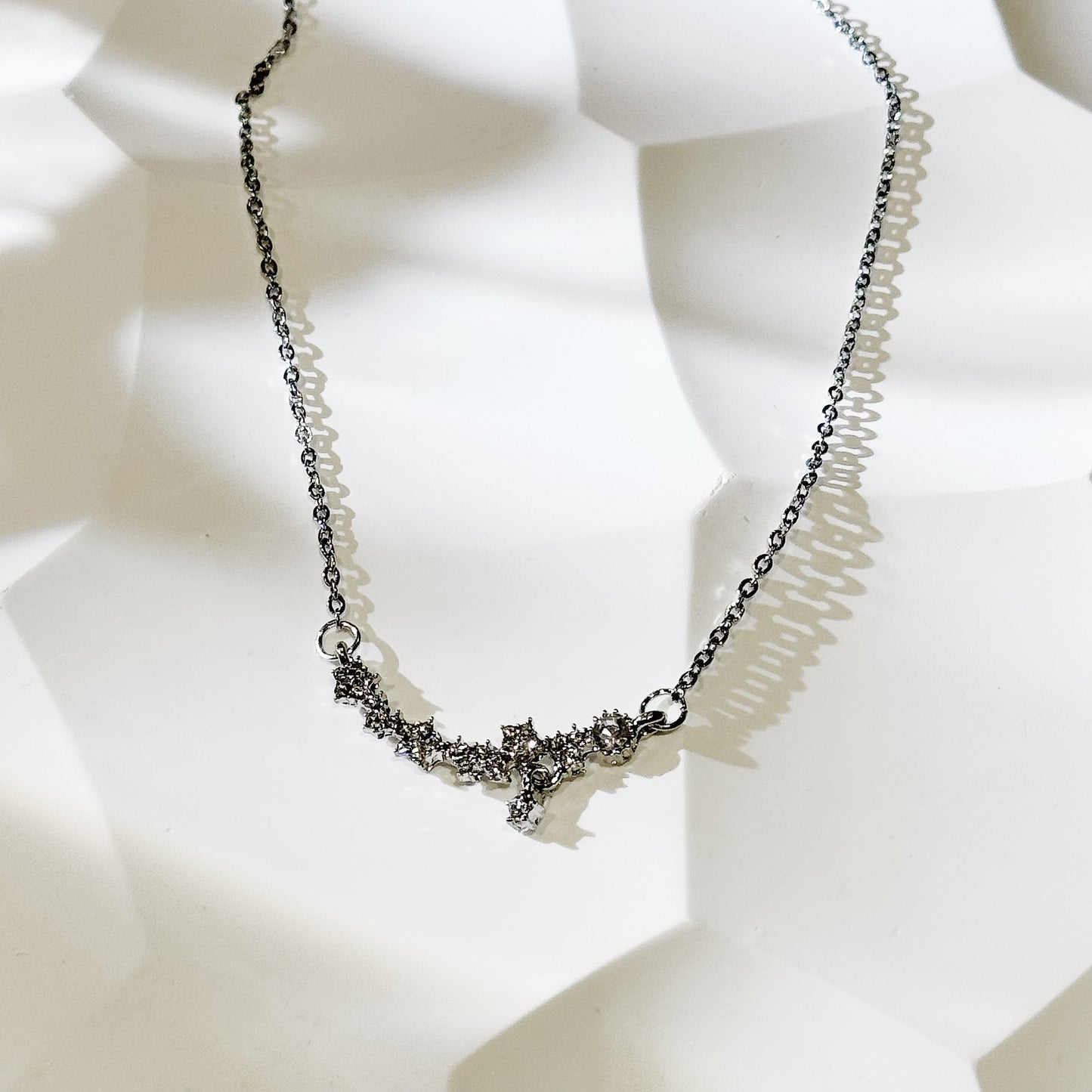 Zircon Flower Necklace