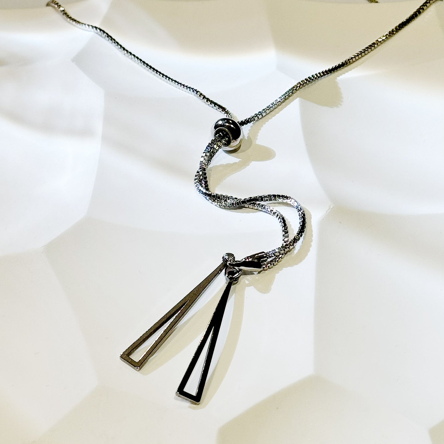 Triangle Pendant Necklace