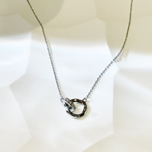 Cross Ring Necklace