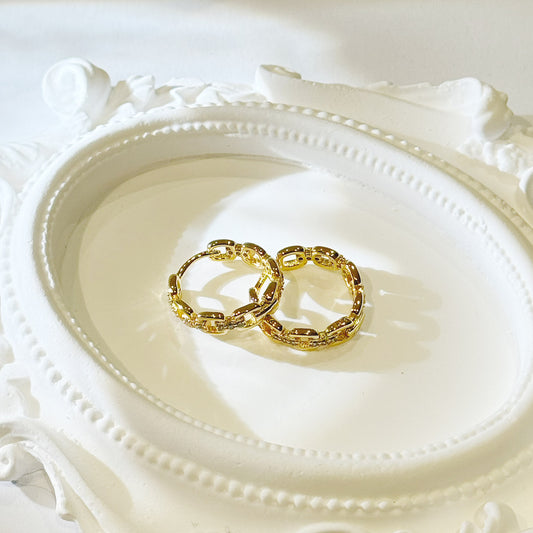 Golden Cross Rings