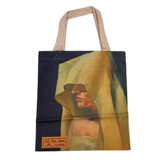 Nun Canvas bag (Designer Oil Painting)