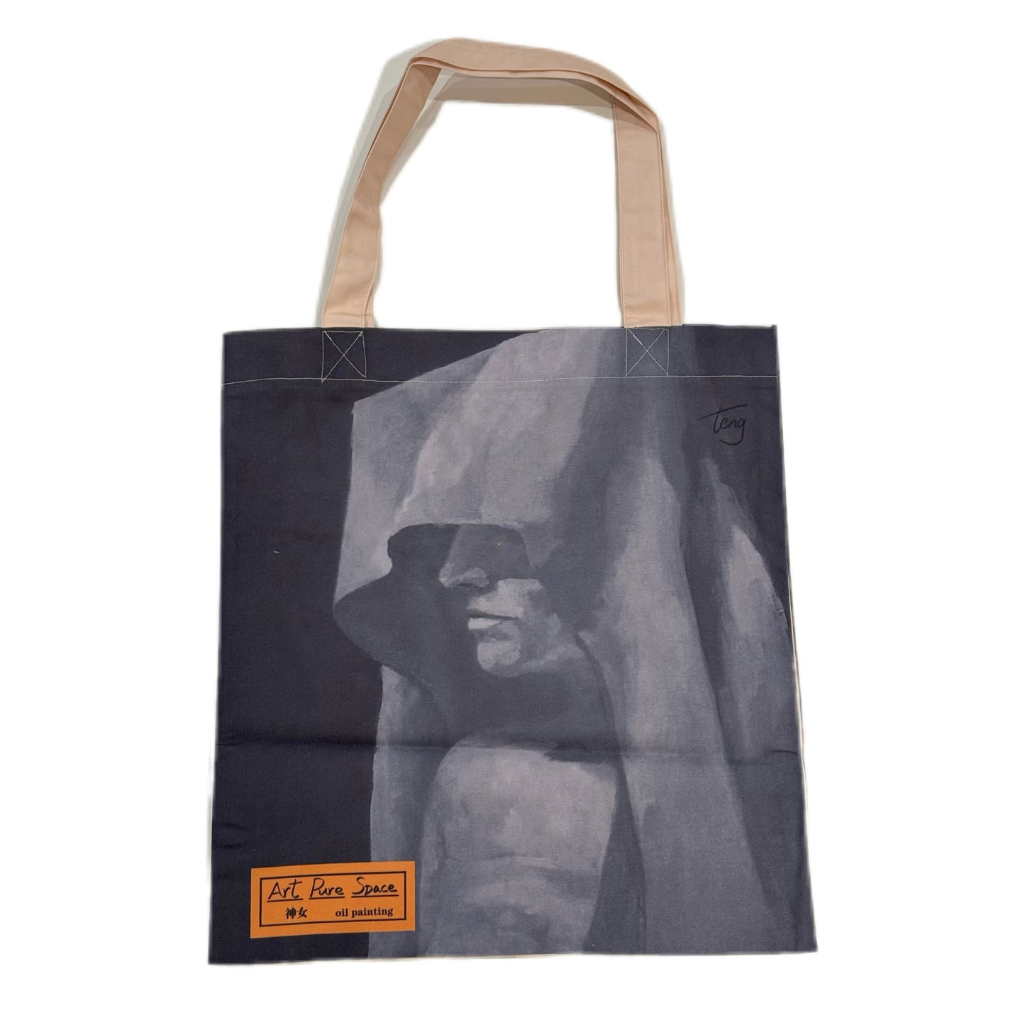 Nun Canvas bag (Designer Oil Painting)