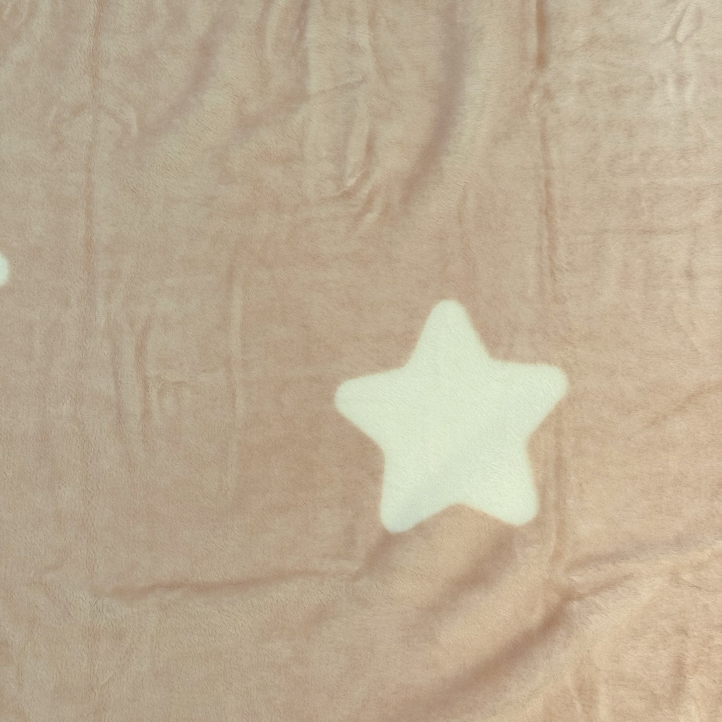 Pink Stars Blanket (Milk Silk Fabric)