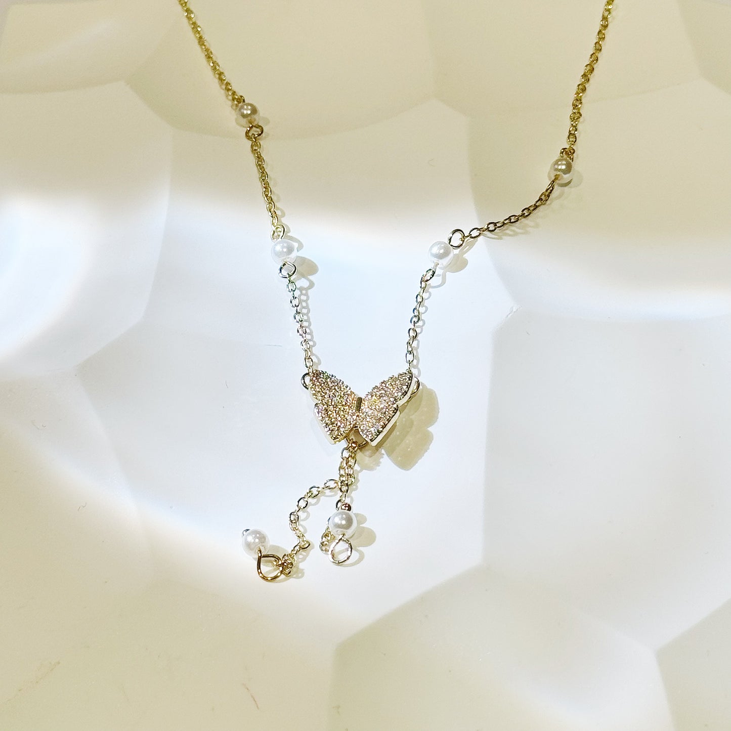 Butterfly Pendant Necklace